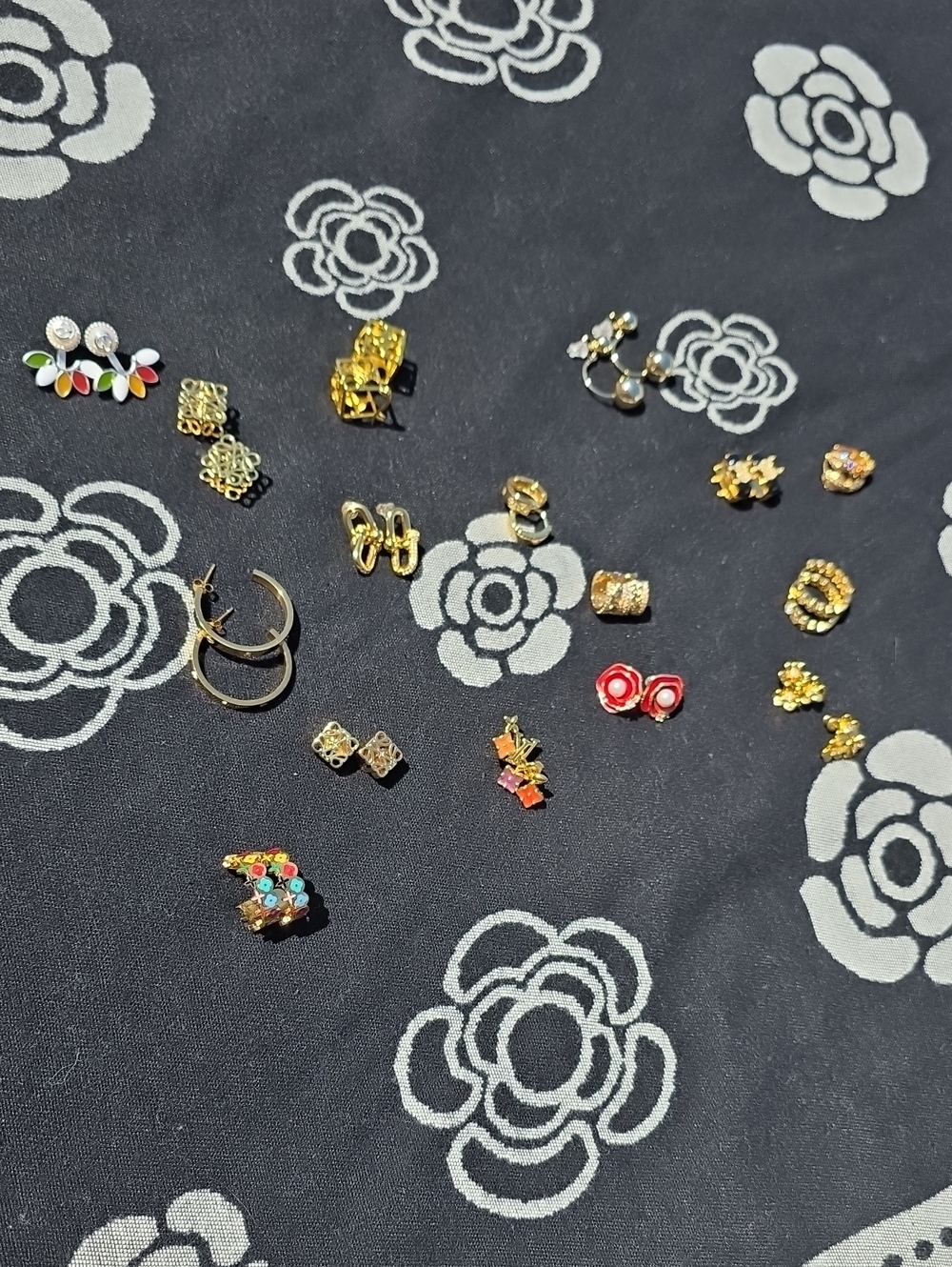 NWOT Assorted Gold-Tone and Multi-Color Women’s Earrings